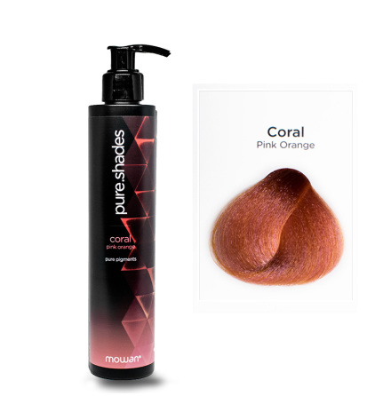pure shades CORAL PINK  hair ORANGE pure shades CORAL PINK hair ORANGE