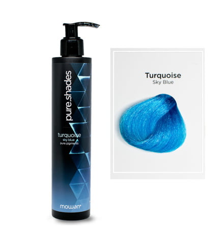mowan pure shades turquoise sky blue